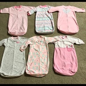 Girls fleece sleepers
